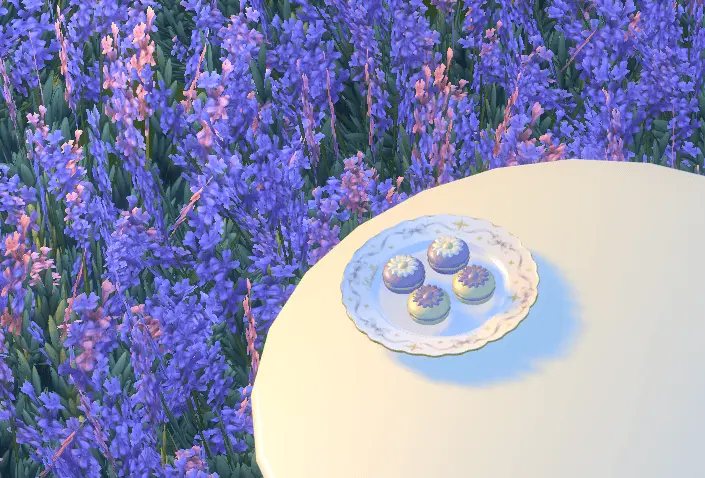 A Daisy in Provence Macaron