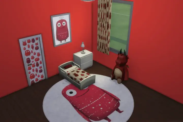 Cute monster children's room set 👾🧸✨