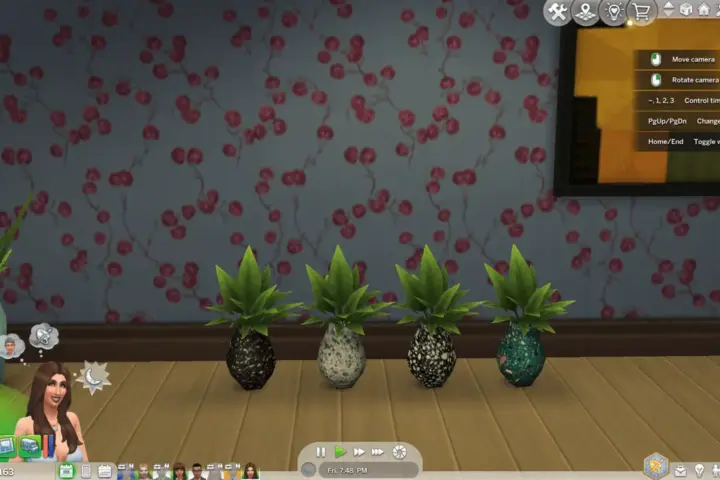 Modern Botanical Decor:Terrazzo Vases 4 Swatches
