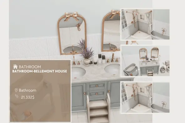 Bathroom- The Bellemont House