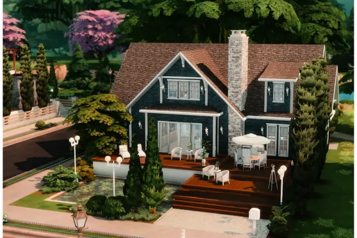 MM River Blue House