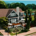 MM River Blue House