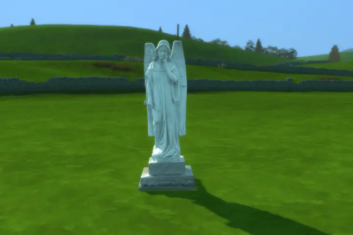 Angel Memorial Statue