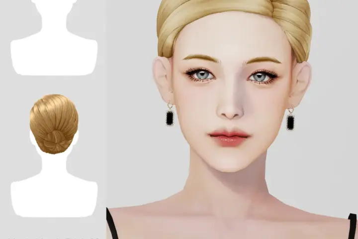 Maxis Match FHair 023 V1