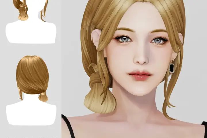 Maxis Match FHair 022 V2