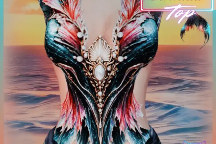 🐚 Abyss Mermaid Top 🧜‍♀️