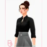 Woman Hairstyle - Tryna - Version 3