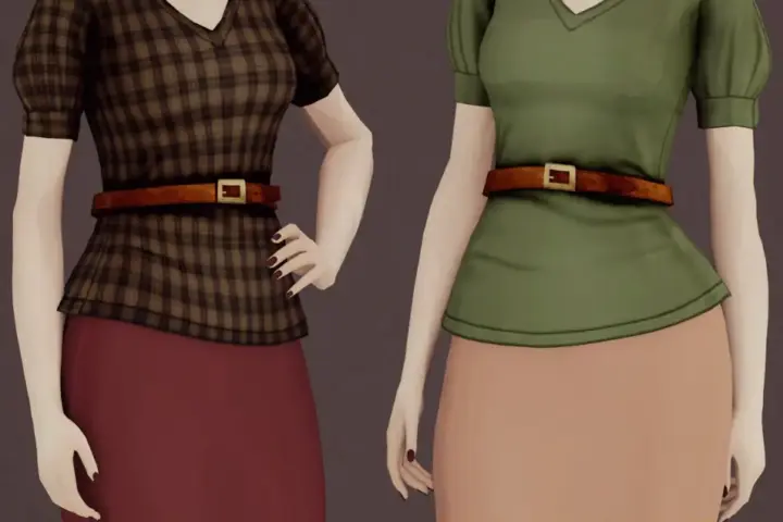 elise blouse