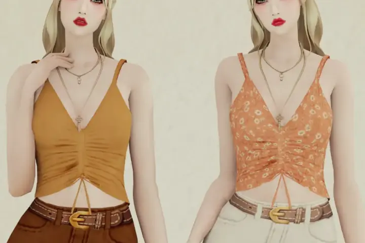 willow ruched top