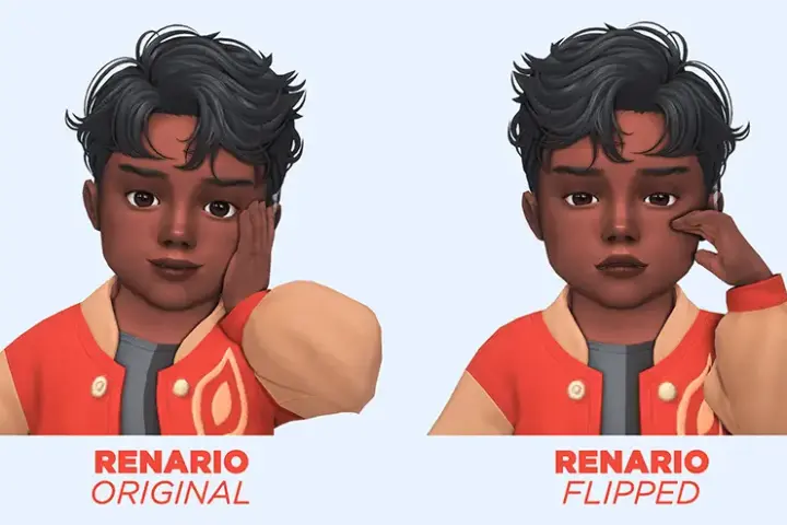 Renario Hair - Toddlers Version