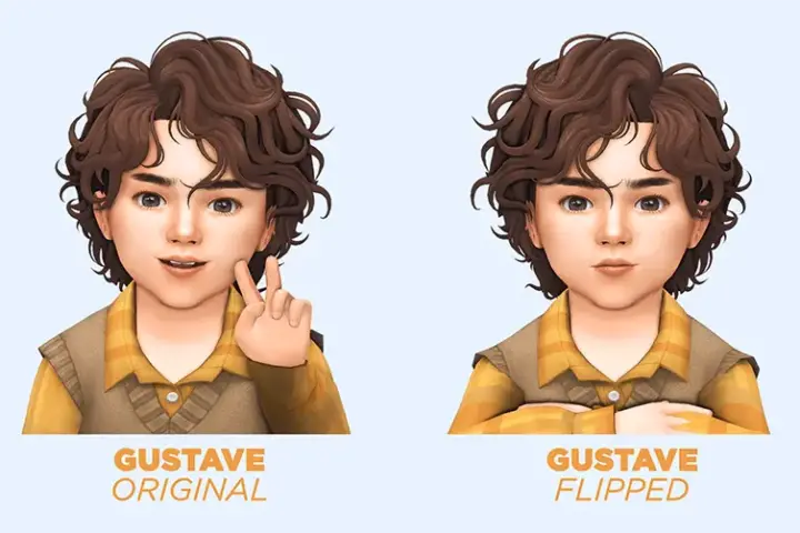 Gustave Hair - Toddlers Version