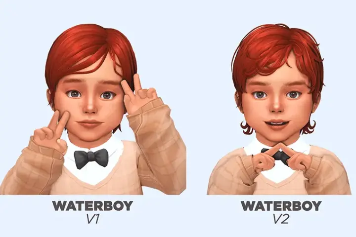 Waterboy Hair - Toddlers Version