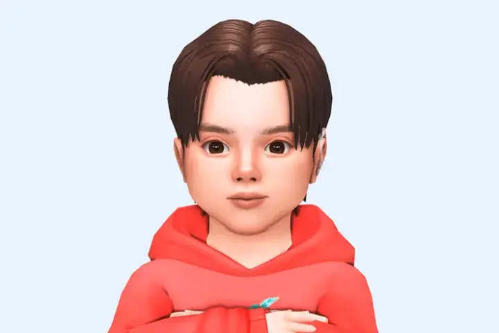 Dylan Hair - Toddlers Version