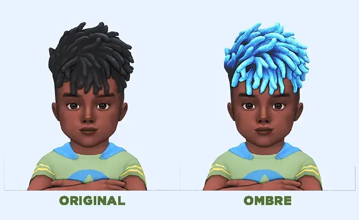 Zander Hair - Toddlers Version