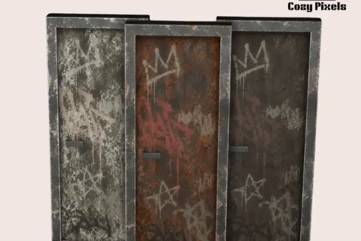 Graffiti Door