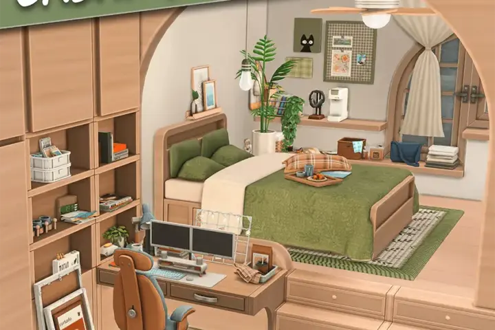 Creamy APT.P5-Bedroom