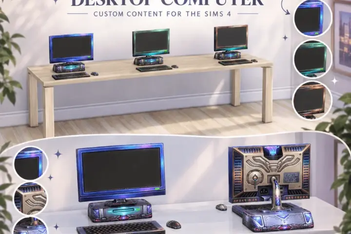 Elarra - Futuristic Desktop Computer