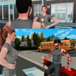 Couple and Motorbike (Pose Pack)