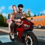 Couple and Motorbike (Pose Pack)