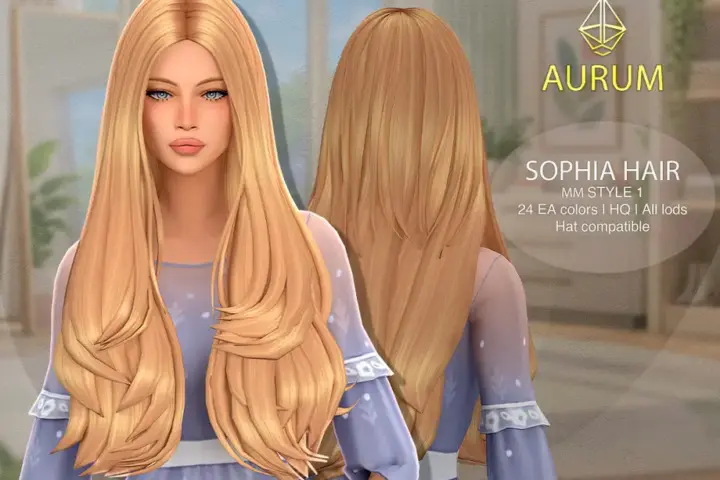 Прическа - Sophia Hair Style 1