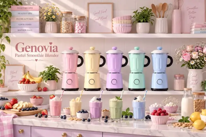 Genovia Appliances • Pastel Smoothie Blender