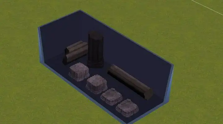 Debug rubbled columns