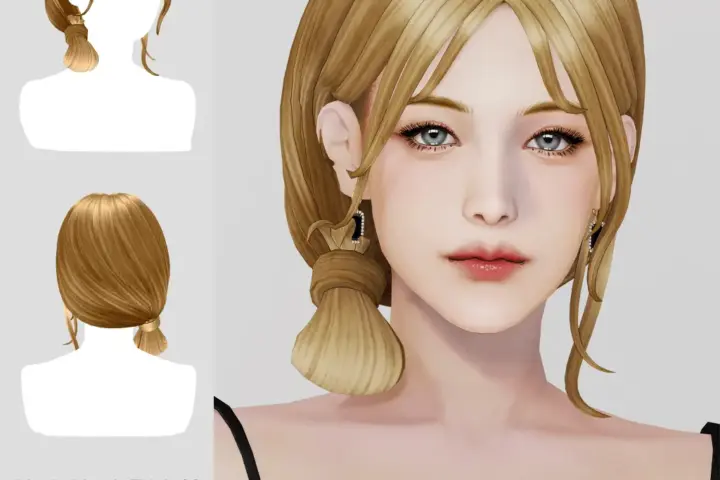 Maxis Match FHair 022 V1