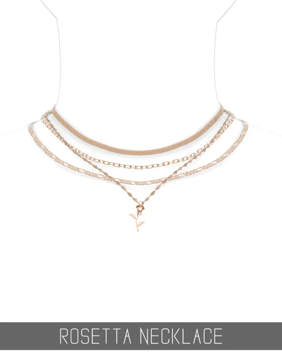 Simpliciaty's Rosetta Necklace