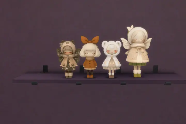 Cute & Kawaii Doll Collection ( high poly )