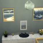 Confetti x bubblegum blue bathroom