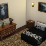 Leafy autumn room set