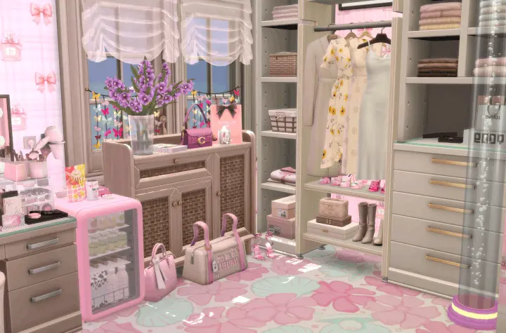 bubblegum blush reshade preset by strawberrysims