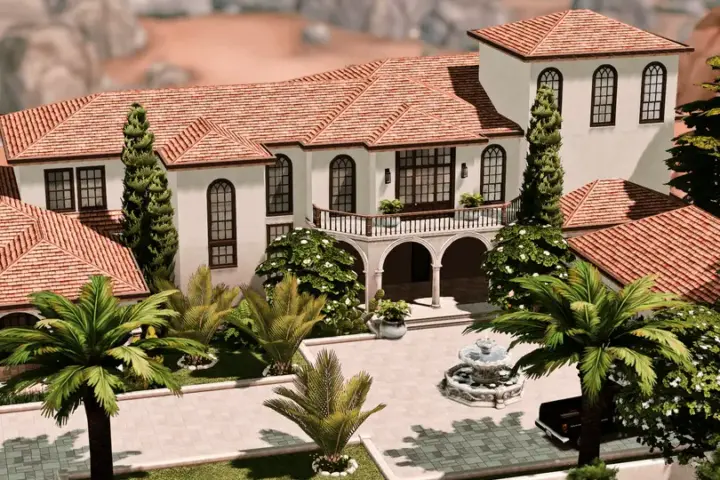 Tuscan Mansion | Oasis Springs