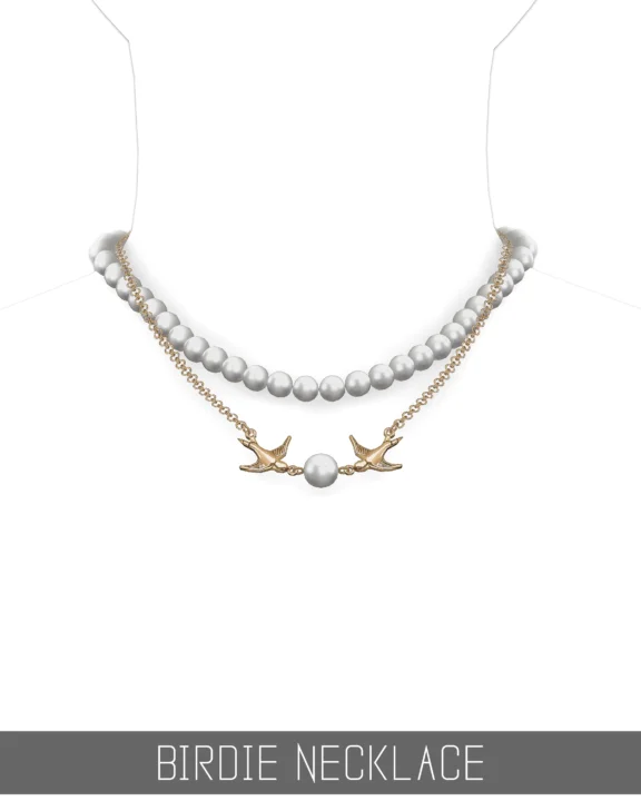 Simpliciaty's Birdie Necklace