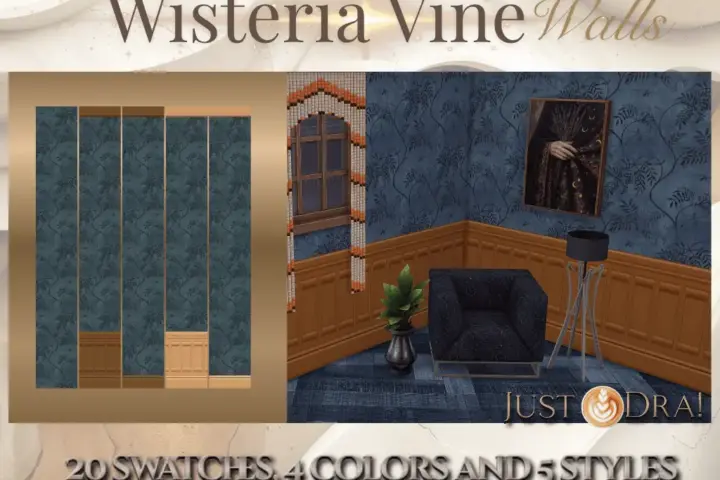 Wisteria Vine Walls
