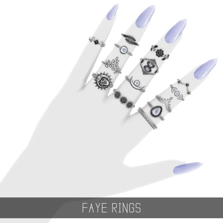 Simpliciaty's Faye Rings