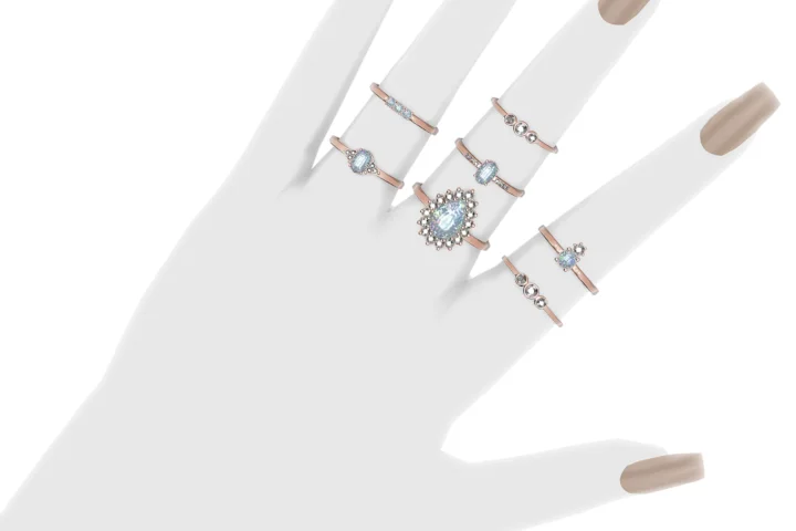 Simpliciaty's Eleanor Rings