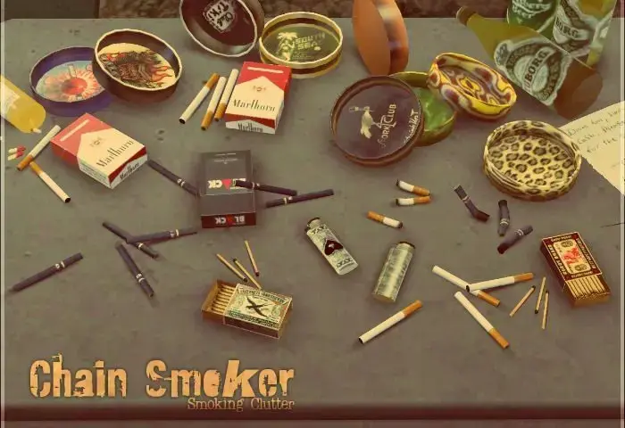 Smoking Clutter @simsplex