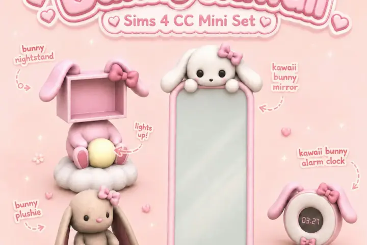 Bunny Kawaii Mini Set