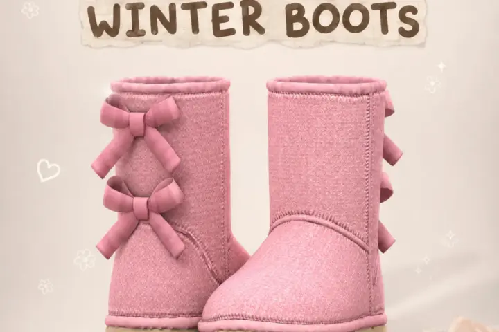 Bow Winter Boots
