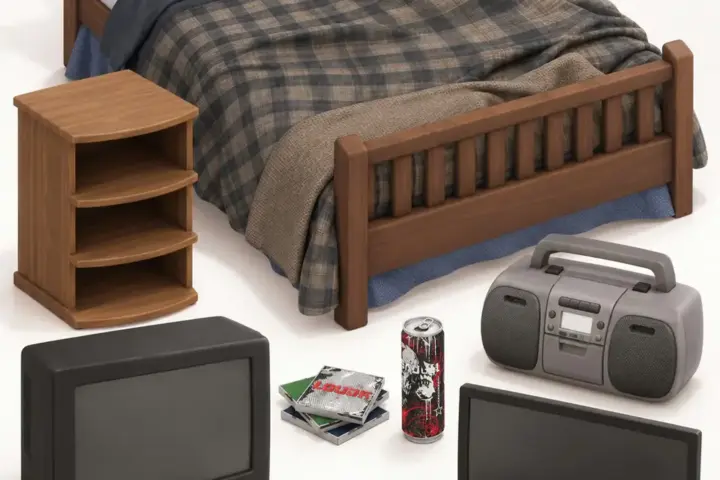 Older Brother's 2000's Bedroom Collection