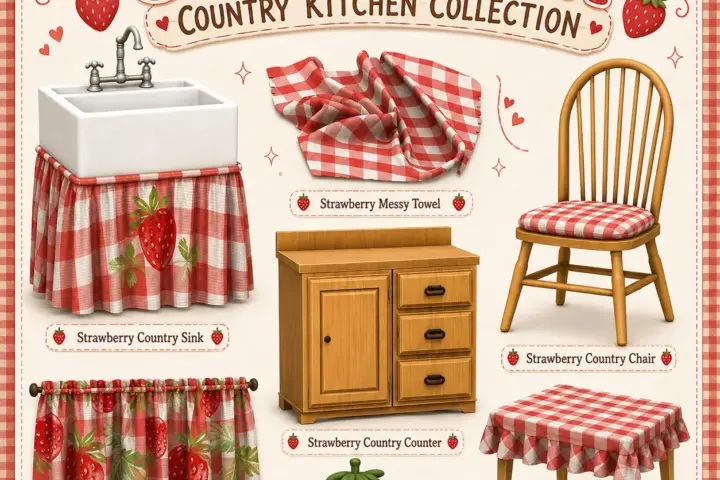 Strawberry Country Kitchen Collection