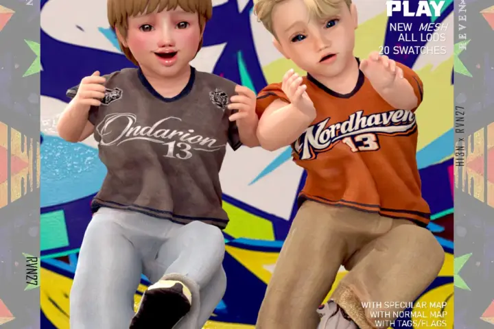 Infant's Printed Athletic Team Shirt (Boys)