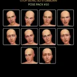 Pose Pack #10 - Stop Being So Stubborn