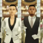 Drink Servers Set | Animated Deco Sims (Functional) | From: Masquerade Ball Set