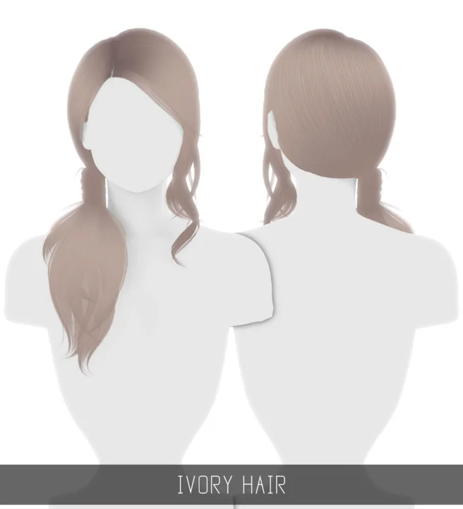 Simpliciaty's Ivory Hair