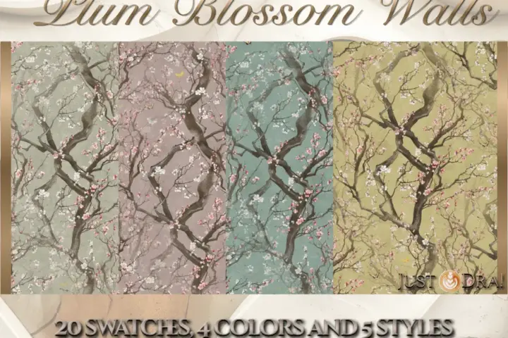Plum Blossom Walls