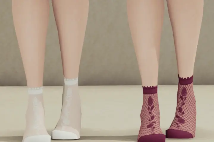 Rosalie Fishnet Socks