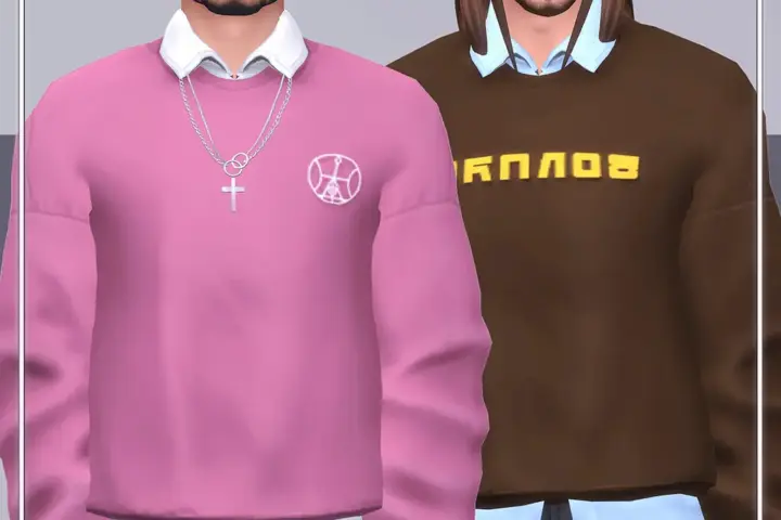 Shirt With Sweater