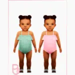 Infant Swimsuit - Coconuts - Girl